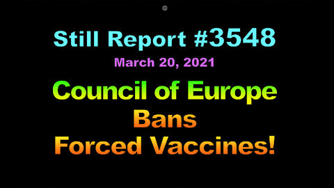 Council of Europe Bans Forced Vacs, 3548