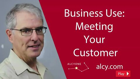 63 Business Use Meeting your Customer