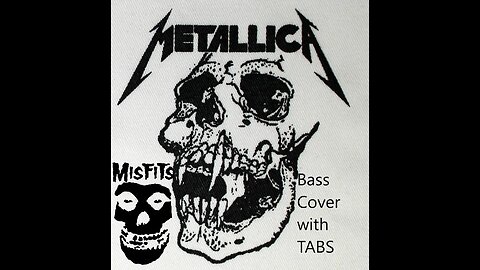 Metallica - Die, Die, Die my Darling - (bass cover with TAB)