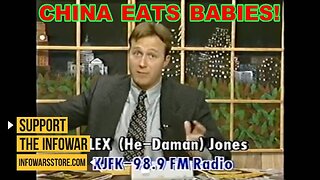 Alex Jones Exposes China Eating People!