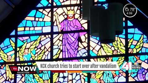KCK church continues to rebuild after extensive damage from vandalism