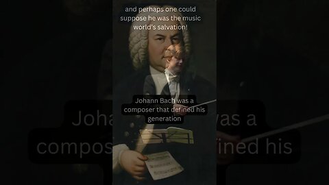 How Johann Bach Changed the Music World! #shorts