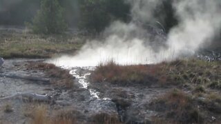 Yellowstone steam