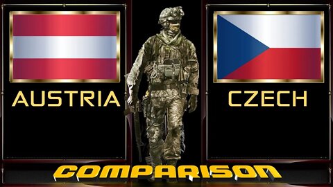 Austria VS Czech Military Power Comparison 2022 | 🇦🇹vs🇨🇿