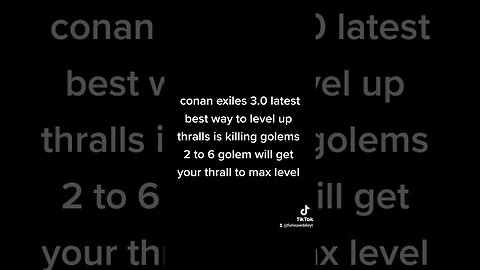 #conanexiles #conanexilesageofsorcery #conan #conanexilesguides