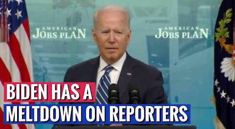 Reporter Asks About the Troops on the 4th of July - Biden Has Nuclear Nursing Home MELTDOWN