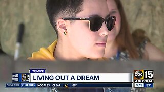 Tempe officers help Valley teen with traumatic brain injury live out her dream