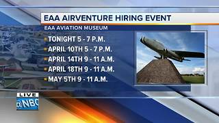 EAA hiring event for EAA AirVenture
