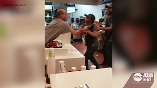Man arrested for attacking McDonald's employee