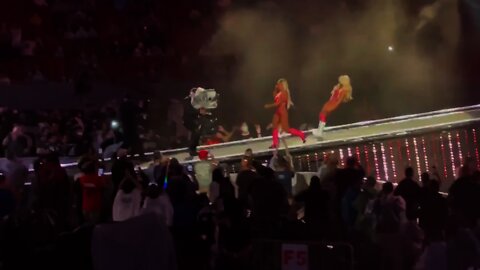 Mandy Rose Slips During Her WrestleMania 37 Entrance