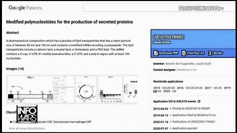 Vaccine Patents Furnish Bombshell Evidence