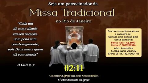I Domingo do Advento - 27/11/2022 Missa das 8:00