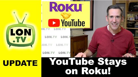 Breaking News: Roku & YouTube Reach Agreement - YouTube to Remain!