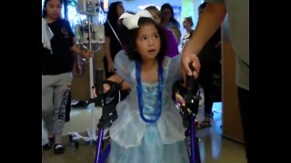 Hospital patients celebrate Halloween