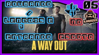 Fazendo Uma Corda De Lençóis - A Way Out COOP PC - PT 05