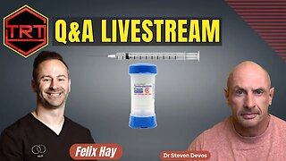 TRT Q&A Livestream with Felix Hay September 2nd 2023