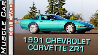 1991 Chevrolet Corvette ZR1 LT5: Muscle Car Of The Week Episode 262 V8TV