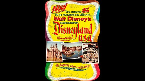 Walt Disney's People & Places - Disneyland USA (1956)