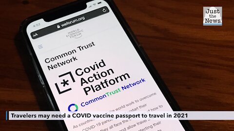 Travelers may need a COVID vaccine passport to travel in 2021