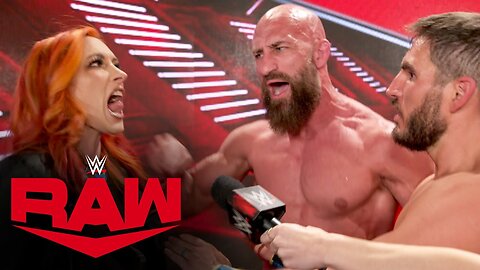 Becky Lynch crashes #DIY's celebration: Raw exclusive, March 18, 2024