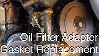 Oil Filter Adapter Gasket Replacement 05 Honda Odyssey