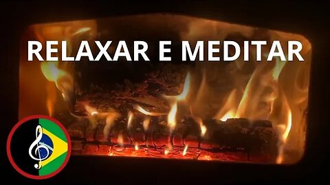 🔥 Som de Lareira 🔥 para RELAXAMENTO e MEDITAÇÃO - 8 horas de duração