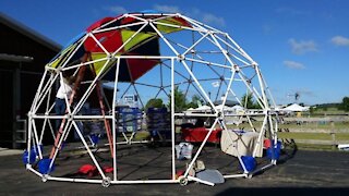 How to Use a Geodesic Dome Calculator - Part 4: Construction Diagram