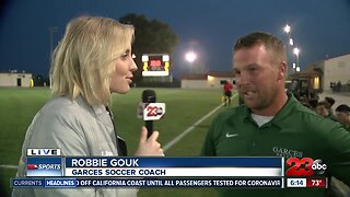 Live interview with Garces Coach Robbie Gouk during SoCal Regional Semifinal