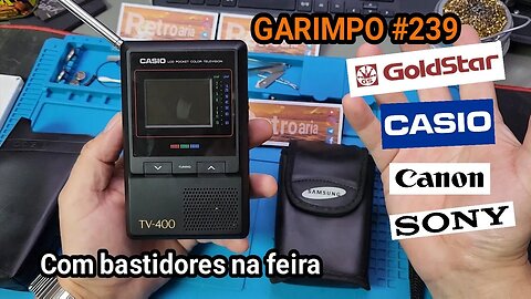 Garimpo #239 Muito frio sem tempo correndo na feira