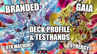 BRANDED - GAIA / Yugioh Deck Profile + Testhands