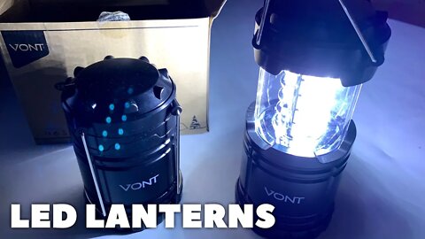 LED Super Bright Portable Collapsible Camping Lanterns by Vont Review