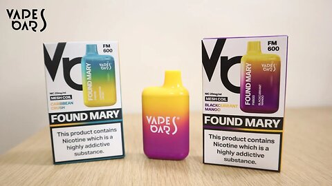 Found Mary Disposable By Vapes Bars