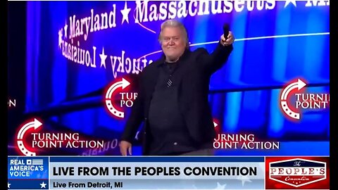 Steven Bannon - Turning Point Action - People's Convention Speech