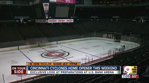 Cincinnati Cyclones home opener this weekend