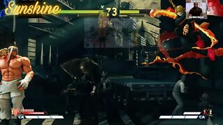 Taunt bait ya twice 7 hit Vega rose parry