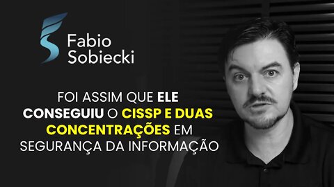 FOI ASSIM QUE ELE CONSEGUIU O CISSP E DUAS CONCENTRAÇÕES EM SEGURANÇA DA INFORMAÇÃO | CORTES