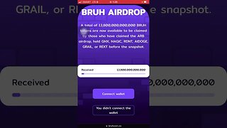 Claim Your $BRUH Airdrop On Arbitrum As Soon As Possible.