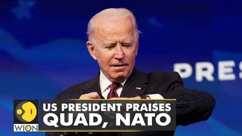 US president Biden praises QUAD,NATO But single out india for shaky response to russian invasion