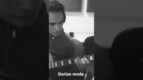 Dorian mode improvisation
