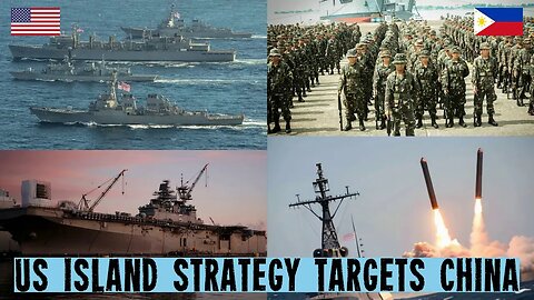 US Island Strategy targets China #usa #china #america