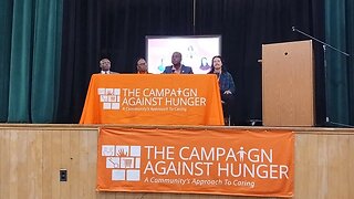 Campaign against hunger @tcahnyc Youth Of Changes hosted by @KhaleelAnderson 9/23/23