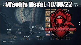 Assassin's Creed Odyssey- Weekly Reset 10/18/22