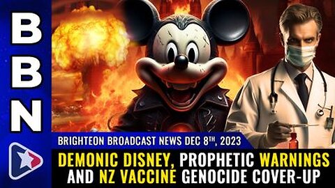 12-08-23 BBN - Demonic Disney, Prophetic Warnings & NZ Vaccine Genocide Cover-Up