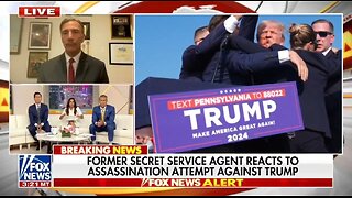 Retired Secret Service Agent: Trump Should Have Been Off Stage Quicker