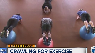 Crawling for exercise