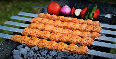 Chicken Adana Kebab Turkish Recipe - International Cuisines