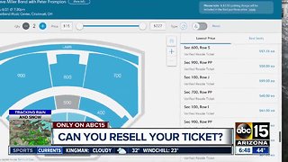 Can you resell your event tickets?