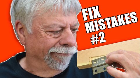 Fixing Woodworking Mistakes - Episode 2