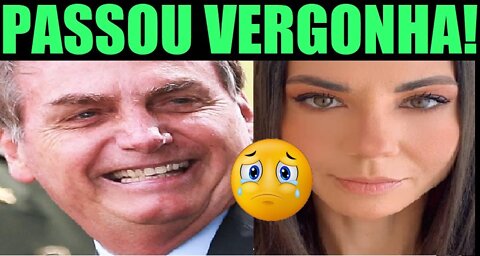 AMANDA KLEIN FICA CONSTRANGIDA NA FRENTE DE JAIR BOLSONARO😭 | ANÁLISE E OPINIÃO