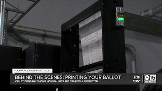 Behind the scenes: Printing your ballot